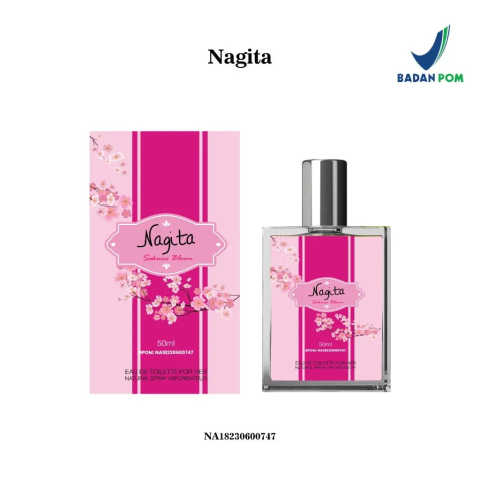 BPOM] PARFUM NAGITA SLAVINA 50ML PREMIUM PARFUM WANITA TAHAN