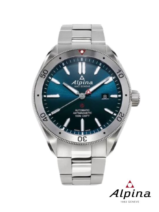 Alpina Automatic นาฬิกาข้อมือผู้ชาย AL-525NS5AQ6B Sport Men's Watch ...