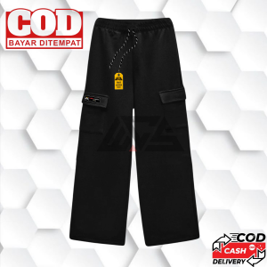 NEW Bisa COD Celana panjang Cargo Bahan Fleece Longs Pants Celana Cargo Panjang Pria Wanita Terlaris WARDI CLOTHING STORE