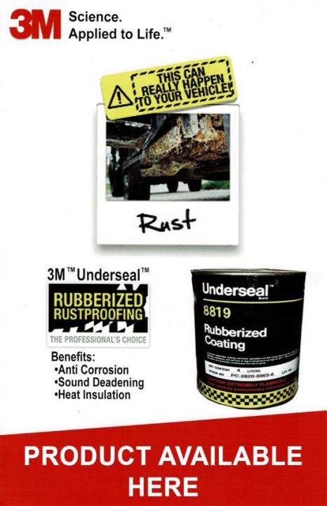 What Is 3M Underseal? : 3M Underseal Anti Rust Under Chassis Coating ...