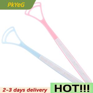 PkYeG 2PCS Tongue Cleaner Scraper Tongue Scraper For Kids Gentle Bacteria Clean Set