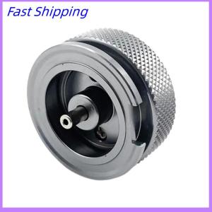 🔥🔥🔥kangsiwen 1ชิ้นกระบอกแบนไปยังตลับถังแก๊สอะแดปเตอร์กระบอกแก๊สบิวเทนสำหรับตั้งแคมป์กลางแจ้ง