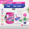 Vanish Fabric Clothes Stain Remover Powder Tub 500g (Pink/White). 