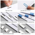 【In Stock】Push Clip Stapler Staple Remover Binder Push Clamp Tape Dispenser Paper Clips Office Supplies Set Desktop Stapler Office. 