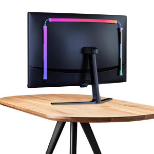 Winnereco RGB LED Strip Lights for Desktop with Music Sync Brightness Control and Color Modes