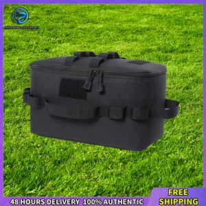 Winnereco Practical Organizer Bags Large Capacity Camping Storage Bags Multifunctional Gas Stove Canister Pot Carry Bags Outdoor Equipment