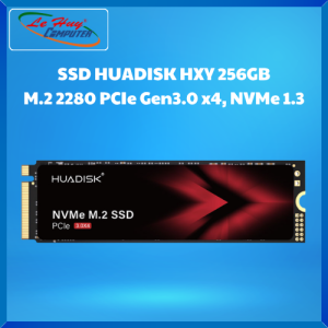 Ổ Cứng Máy Tính - SSD HUADISK HXY 256GB M.2 2280 PCIe Gen3.0 x4 NVMe 1.3 - Hàng Chính Hãng