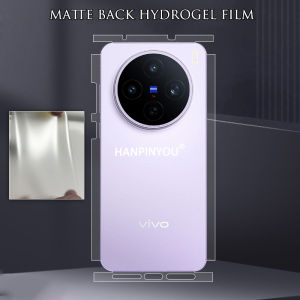 Full Cover Back Screen Protector For VIVO X300 Pro X200 Ultra Pro X200s HD/Matte Positioning Wrap Edge Soft TPU Shockproof Ultrathin Scratch AutoRepair Back Hydrogel Film