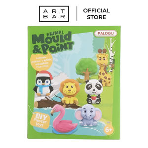 Mould and Paint DIY Plaster Kit Animal/ Food/ Dinosaur/ Princess (Art Set) - Art Bar