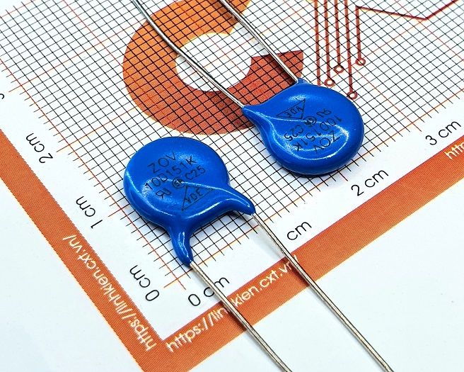 10D151K Tụ chống sét Varistors 150V 10mm (5c)