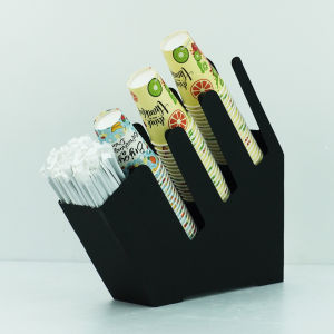 Rak Cup Organizer With Straw BESI PLAT Paper Cup Dispenser Cup Holder