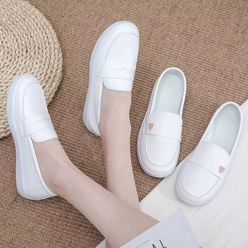 flat bottom nurse shoes womens comfortable soft bottom work shoes
