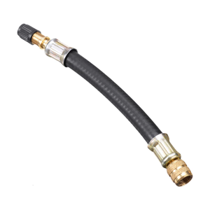 Flexible Rubber Tire Valves Extension Adapter Connector 110mm-200mm For Motorcycle Scooter Road Bike Universal Fitment