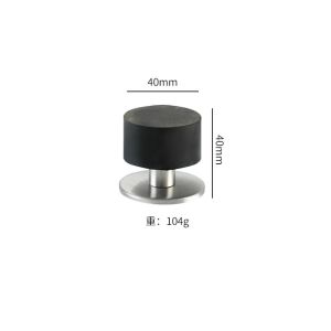 Rubber Door Stopper Non Punch Adhesive Door Holder Silent Anti Collision Door Buffer Anti Collision