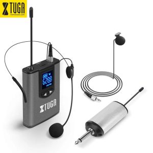 XTUGA A1 Super high frequency wireless microphoneHead-Wear Mic Volume Amplifier，for Speech Teaching Radio Loudspeaker