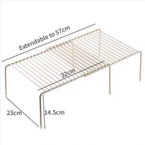 Multi functional telescopic combination storage rack clothing storage rack kitchen seasoning sorting rack wrought iron storage rack