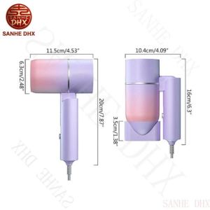1200W Folding Hair Dryer Air Travel Salon Tool Professional Electric Blower Hair Care