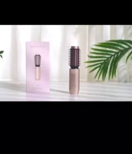 [Junqihub] 2 In 1 Cordless Hair Curler And Straightener Brush 7000Mah Cordless Curling Iron Brush Portable Travel Curling IronBrush Rechargeable Heated Hot Brush With Negative Ion 150 ℃ -210 ℃