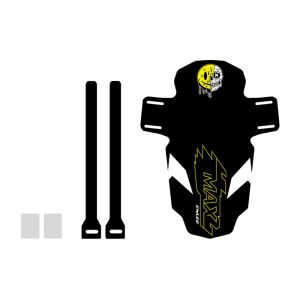 ZENO PP Bicycle Mudguard Front/Rear Multicolor Bike Fender Durable Mud Removal Saddle Mud Guard Wings Outdoor Sports