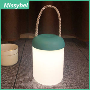 Portable LED Portable Night Light Touch Can Dim Outdoor Flashlight USB Rechargeable Room Bedside Lamp Gift for Children