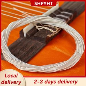 [COD] SHPYHT Local delivery Ship within 24 hours 6pcs Guitar Strings Nylon Silver Strings Set for Classical Classic Guitar