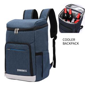 Thicken Waterproof Large Thermo Bag Refrigerator Fresh Keeping Thermal Insulated Bag Suitable Picnic Cooler Backpack