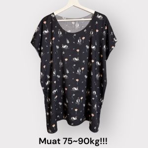 MUAT 70-85KG!!! BAJU BLUS BALI ATASAN BLOUSE JUMBO BIGSIZE LD 130  FIT TO XXXL PREMIUM GS REAL PICT!!