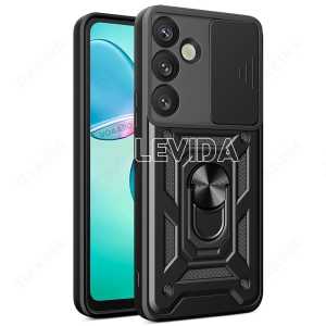 Samsung S25 Samsung S25 Plus Samsung S25 Ultra Case Robot Ringstand Slide Kamera Samsung S25 Samsung S25 Plus Samsung S25 Ultra