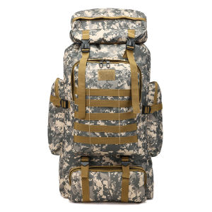 Foreign Trade 80L Large Capacity Waterproof Leisure Tactical Backpack   Mens and Womens Outdoor Sports Hiking Bag   Travel backpack