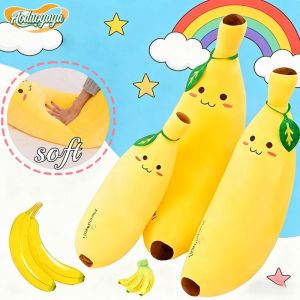 Aoduoyaya 35/50/70CM Banana Plush Toy Sleep Long Pillow Soft Touching Cute Cartoon Doll Boy Girl Birthday Gift