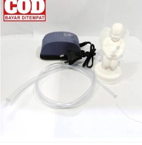 Set Aerator Akuarium Universal 1 Lubang dengan Pipa Gelembung dan Selang 1m - Cocok untuk Semua Jenis Ikan