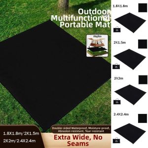 MUSASI Wear-resistant Waterproof Tent Floor Tarp Thickened Moisture-proof Ultralight Pocket Tent Footprints with Sack Outdoor Camping Hiking Mat