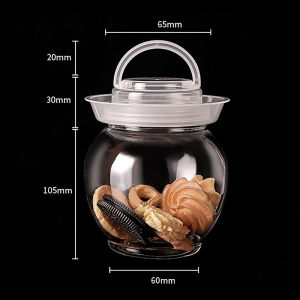 [Eqrbtl] 500ml PET Container Kimchi Jar Water Bottle Milk Tea Drinking Cup Portable Bottle Kitchen Water Bottle Home