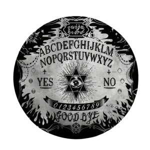 Astrology Pendulums Mat Eye Pattern Mousepad Rubber Divinations Mat Dowsing Pendulums Ceremony Mat for Desk Decoration