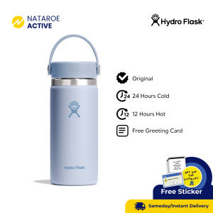 Hydro Flask Tumbler 16oz Wide Mouth Flex Cap - Surf