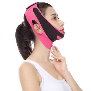[Ready Stock+COD]  Women Elastic Face Slimming Bandage V Line Face Face Shape Face Lifting  Anti Wrinkle Bandage Face Care Tools for Double Chin and Shaggy Face Skin