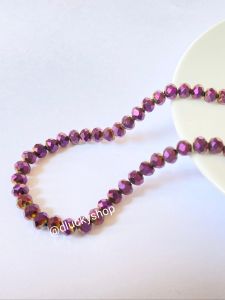 Manik kristal Ceko Mote bahan craft bapao renteng kalung UK 4mm