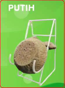 Tatakan Cobek dan ulekan bahan besi