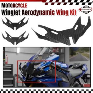 New Motorcycle Winglet Aerodynamic Wing Kit Spoiler for Honda Front Fairing Click125/150/160/V2/V3