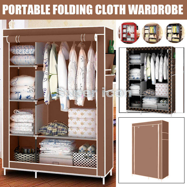 Portable on sale zipper closet