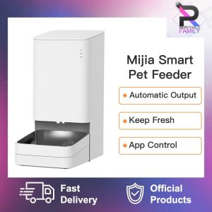 Xiaomi Mijia Smart Pet Feeder Food Dispenser 1.8KG Automatic Feeding Machine Pets Cats Dogs Feeder Food Shortage