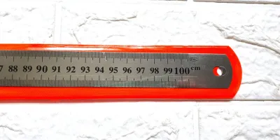 Penggaris Besi 100 Cm / Penggaris Besi 1 Meter / Garisan Besi Mistar