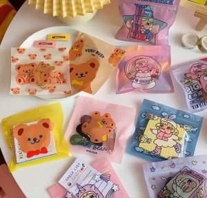 ถุงซิปล็อก ถุงซิปกันน้ำ ซองซิปล็อก ถุงซิปใส ถุงขนมถุงบรรจุภัณฑ์ ลายการ์ตูน น่ารัก หลายแบบ สินค้าพร้อมส่ง จากประเทศไทย🔥