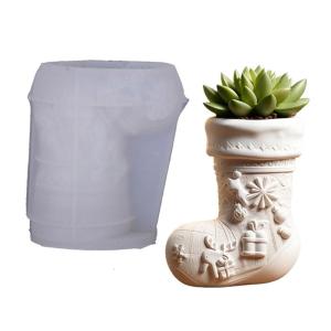 Khuôn kẹp giữ bút chủ đề kỳ nghỉ Silicone chi tiết để tạo nhựa trang trí và chậu nhỏ độc đáo