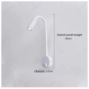 LED Gooseneck Reading Wall Lamp Universal Lighting Lamp