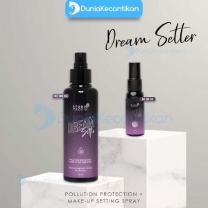 Studio Tropik DreamSetter 2.0 Pollution Protection Make-up Setting Spray Glowy Satin Finish Pengunci Make Up Dream Setter Studio Tropic