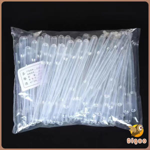 Digeo 100Pcs 1ml/2ml/3ml/5ml Disposable Plastic Dropper Transfer Pipette Dropper