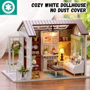 Miniature Dollhouse Series 3 | Promo Price | Miniature Dollhouse Interior Design DIY Kit Furniture House Collectibles with Dust Cover Doll House and Free Glue Batteries Fast Shipping Local PH