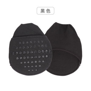 INEOO ถุงเท้าหมอนรองเท้าครึ่งแผ่นรองเท้าส่วนหน้ากันลื่นถุงเท้าครึ่ง Kaus Kaki Setengah ฟองน้ำสำหรับนิ้วเท้า Relief เจ็บ