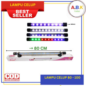 Lampu LED CELUP AQUARIUM AQUASCAPE AKUARIUM UKURAN 20 30 40 50 60 3 WARNA